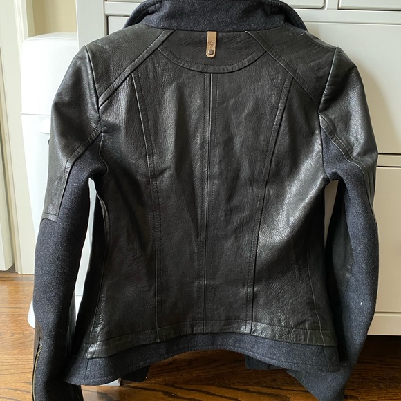 Mackage black leather jacket XXS - Picture 5 of 5